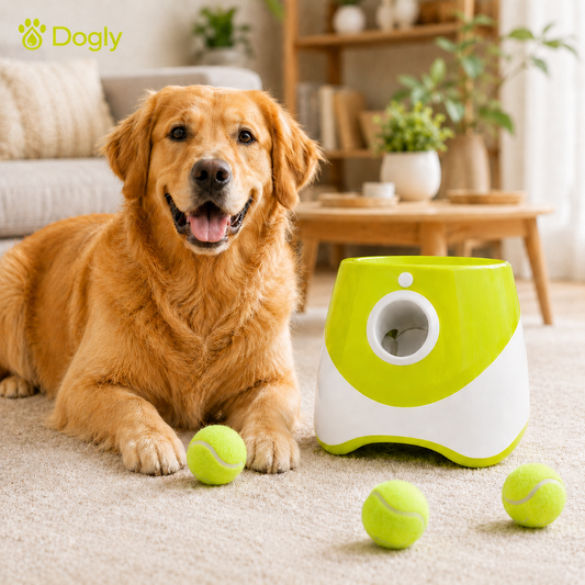 Lanceur de balles automatique pour chien – Jeu intelligent intérieur & extérieur